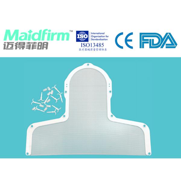 Head Neck Shoulder Radiotherapy Thermoplastic Mask For Fixation System