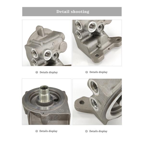 Голова фильтра топлива экскаватора E325D2 головы фильтра топлива высококачественная совершенно новая горячая продавая