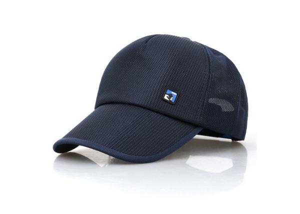 Black Mesh Trucker Hat 5 Panels , Custom Mesh Snapback Hats Patch Embroidery Logo
