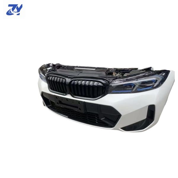 For BMW 3 Series G20 G28 320 325 330 Radiator Set Headlight Grille Wing Plate Engine Cover New Auto Parts Front Bumper Assembly