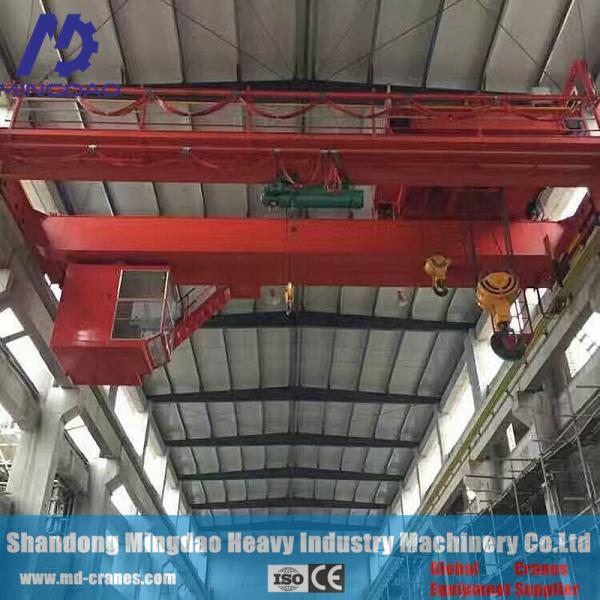 2018 Hot Sale CE ISO Certificated 40ton LH Double Girder Overhead Crane Installed with Electric Hoist