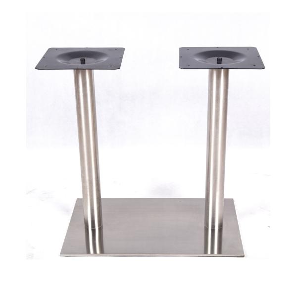Stainless Steel Table Legs  Square Chrome Table Base Kitchen Commercial Furniture