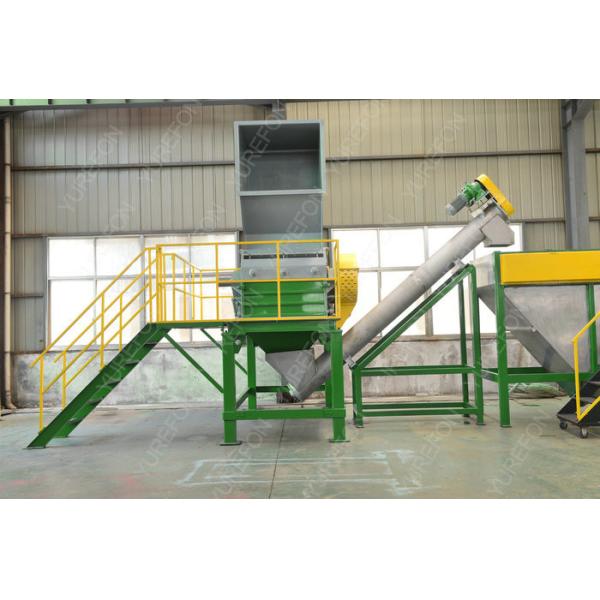 304 Stainless Steel Plastic Washing Recycling Machine 500kg / H For PET Bottles