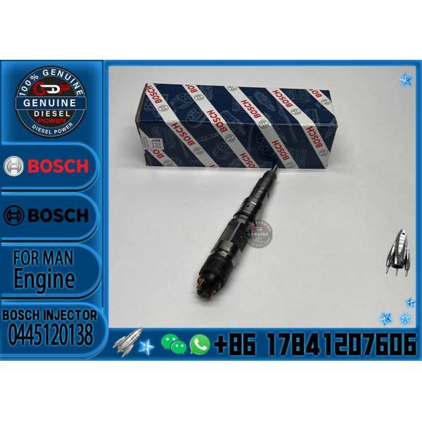 Inyección de combustible de ferrocarril común nueva y original 0445120074 0445120345 0445120073 0445120138