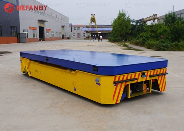 Mold Industry Trackless Electric Motorized Transfer Cart