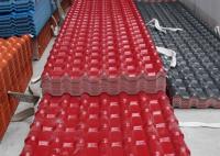 ASA Resin Roof Tile Shingle ignifuge espagnol pour de vieux bâtiments de villa