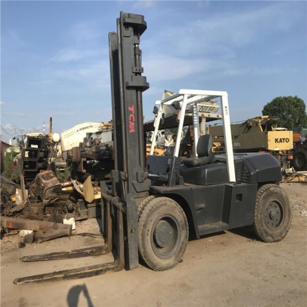 used japan mitsubishi fd100 forklift for sale/ 10ton  japan condition forlift for sale/ secondhand tcm forklift with goo