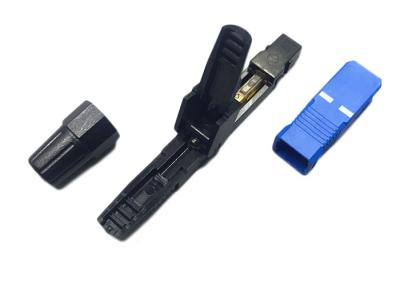 Low Insertion Loss 20N SC PC  Fiber Connector / FTTX  Fiber Optic Quick Connectors