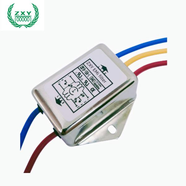Фильтр EMI однофазный антиинтерферентный источник питания 115V / 250V / 380V CW3L2-20A-L CW4L2-20A-S CW4L2-20A-T 50/60HZ