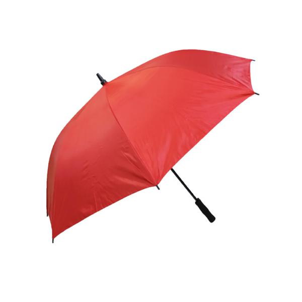 Silver Coating 	Pongee 190T Semi Automatic Umbrella 27 Inch