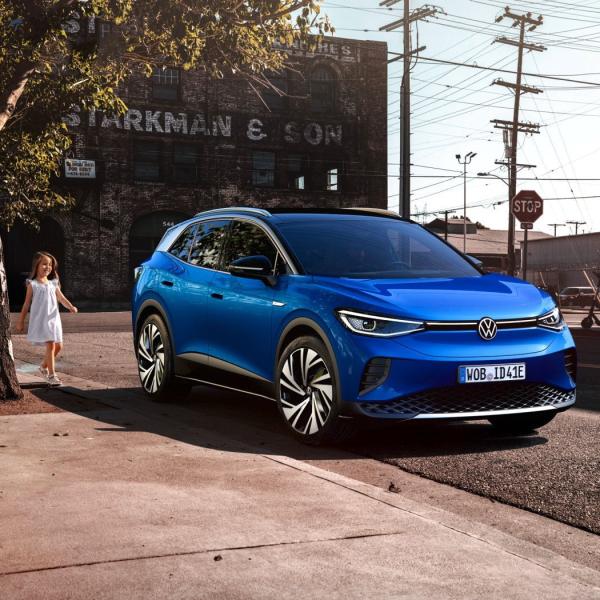 Колесная база автомобилей 160km/H электрическая 5 Seater SUV 2765mm Id4 Crozz большая электрическая