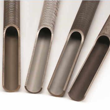DELLOK  Inner Groove/Inner/Internal Aluminium Low Fin tube,Low-Finned Tub