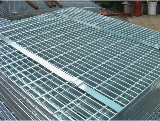 Hot DIP Galvanized Plain Steel Bar Grating with Mild Steel Cross Bar for Floor