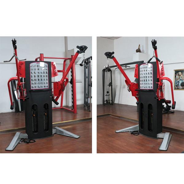 Multi Station Commercial Gym Fitness Equipment Free Motion Dual Cable Cross Machine