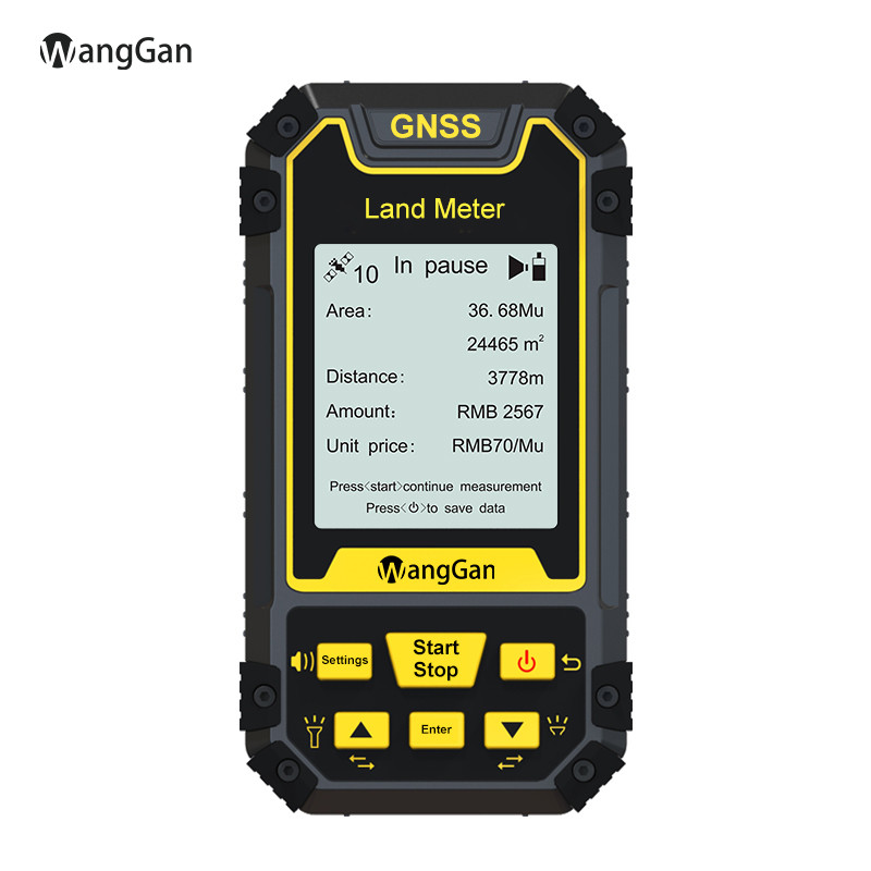 Многофункциональный метр земли оборудования измерения территории Gps Handheld
