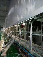 200T / D Corrugated Fluting Kraft Paper Production Line 3800 Mm Jumbo Roll Machine