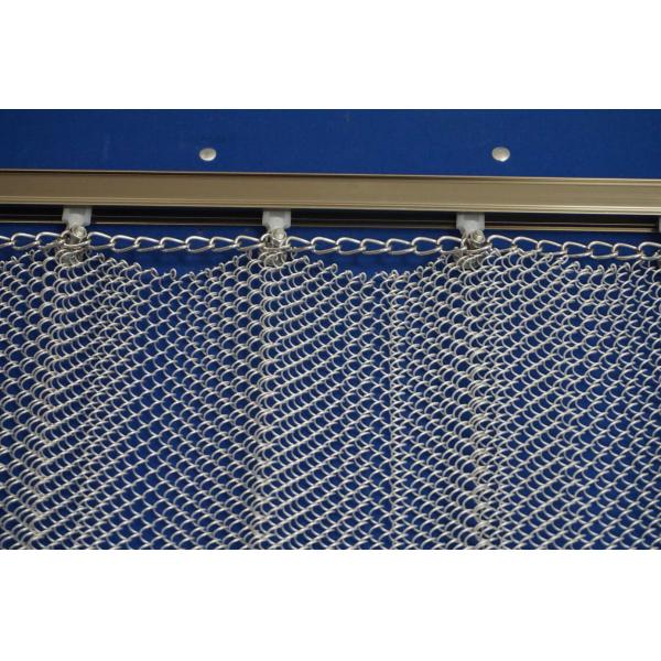 Stainless Steel Metal Coil Drapery Size Customized For Building Decoration Materials