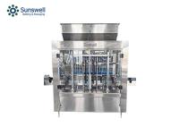 Tipo de dose de superfície líquido linear da máquina de engarrafamento 500ML