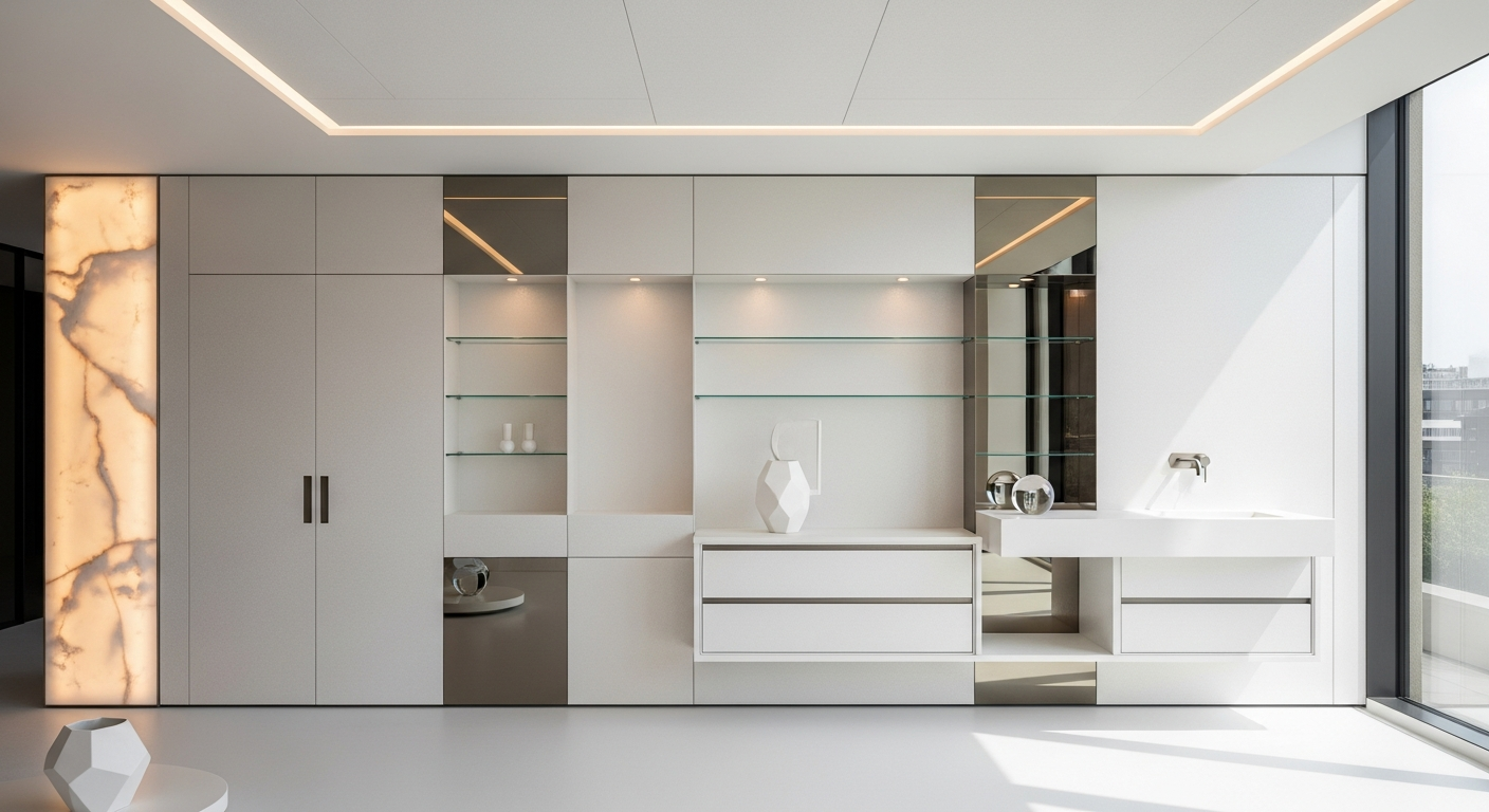 Luminous Pearl Partition Panel in 304 Stainless Steel