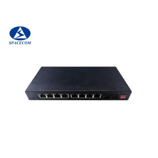 OEM POE Powered Switch , Gigabit Power Over Ethernet Switch 8x10/100/1000Base TX