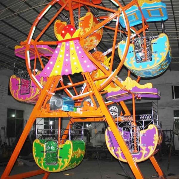 High Performance Fairground Ferris Wheel / Indoor Ferris Wheel With 5 Cabin
