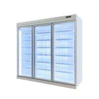 Enfriador de puerta de vidrio con refrigerante R404
