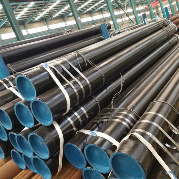 Tolerance ±1% St45 St52 Prime Steel St20 Seamless Tube A53 Low Carbon Steel Pipe 6m Length