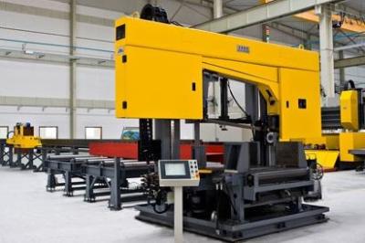 Máquina de perfuração do feixe do CNC H da precisão alta, linha da máquina do feixe do ângulo da rotação do CNC