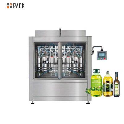 Npack Automatic Thick Vegetable Bottle Oil Filling Machine Soybean Oil Production Line