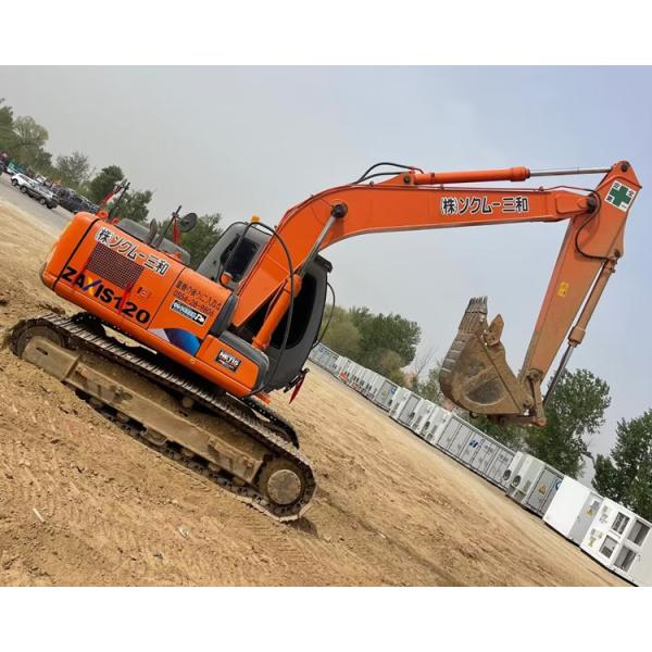 66Kw 2013 Secondhand Excavators Japan Radiator Hitachi EX-1-2 DS 120 2.5