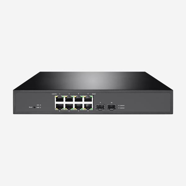 o interruptor esperto do ponto de entrada do gigabit 20G 8 portuário com 2 portos de SFP mergulha QoS controlado 2