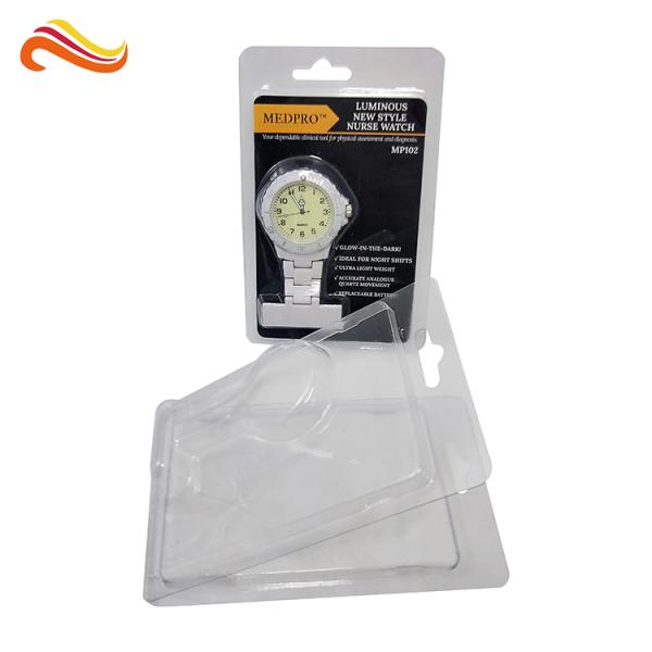 Clear Sliding Blister Card Packing For Watch