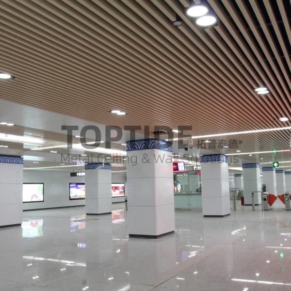Construction Materials Fireproof Ceiling Board Soundproof Decorative Suspended Metal False Ceiling