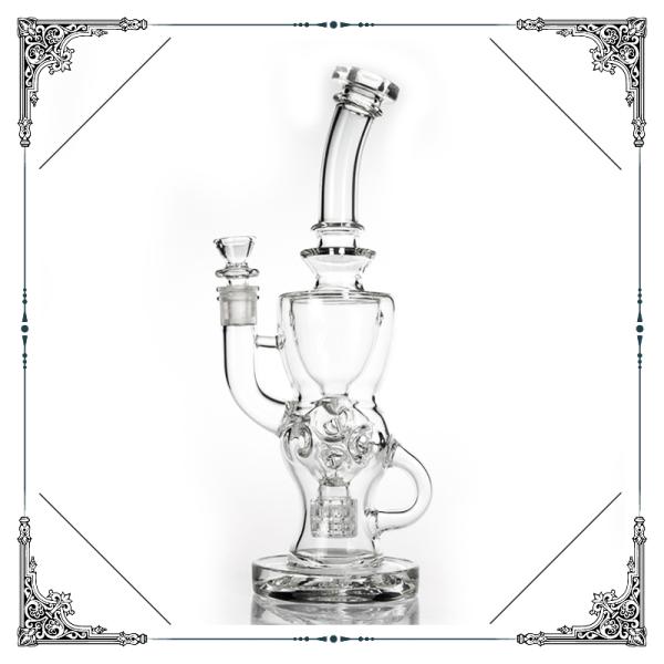 Klein Recycler 12 Inches Matrix With Showerhead Percs Bongs