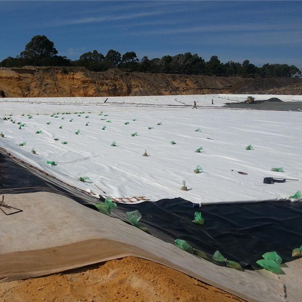 Pet/PP Spunbond Nonwoven Fabric Geotextile for Reservoirs Artificial Lakes Tailings Ponds Landfills Filtration Isolation
