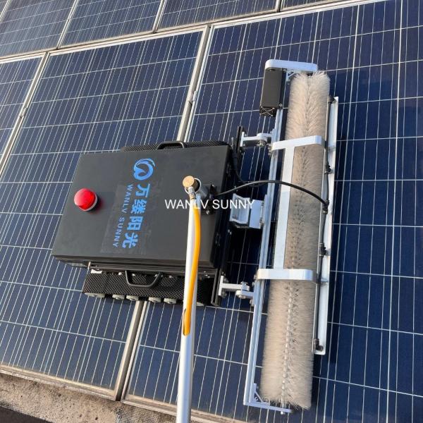 Automatic Solar Panel Cleaning Robot for Distributed Photovoltaic Power Station WLS-7