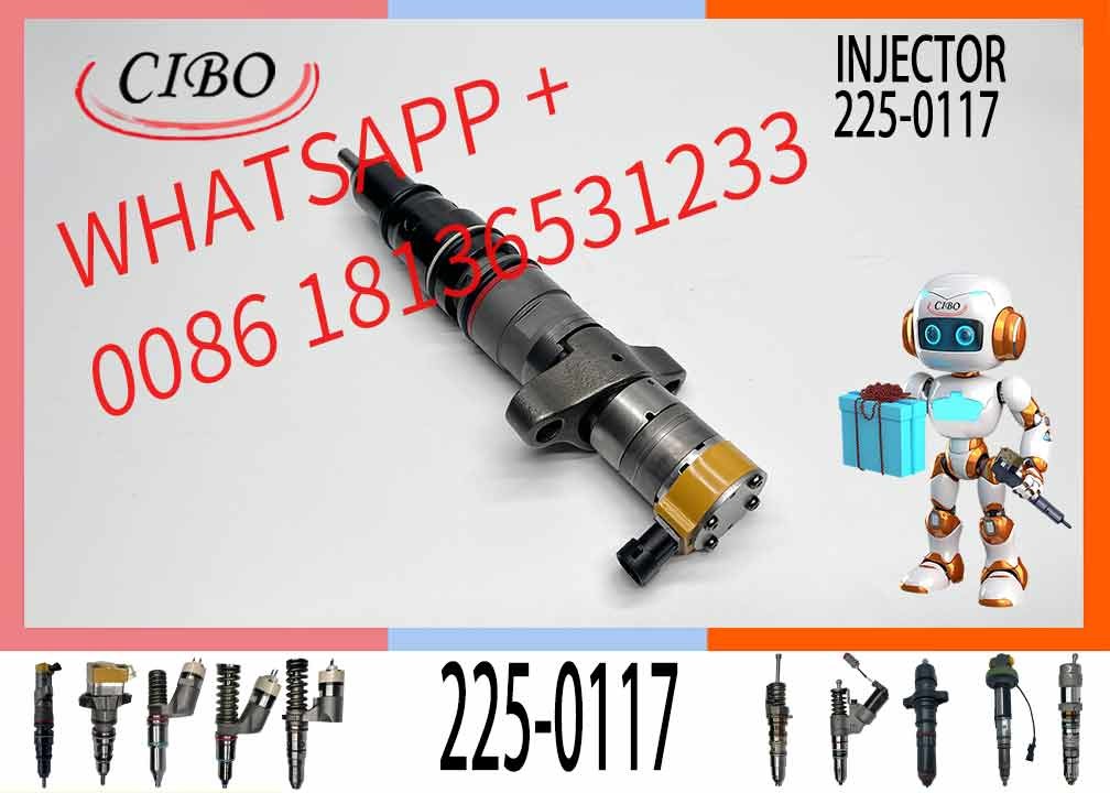 Инжектор 225-0117 238-8092 254-4339 258-8745 двигателя дизеля для коллектора системы впрыска топлива гусеницы
