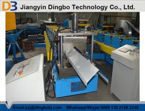 Ridge Cap Roll Forming Machine for Metal Roof with Working Speed 12-30m / min
