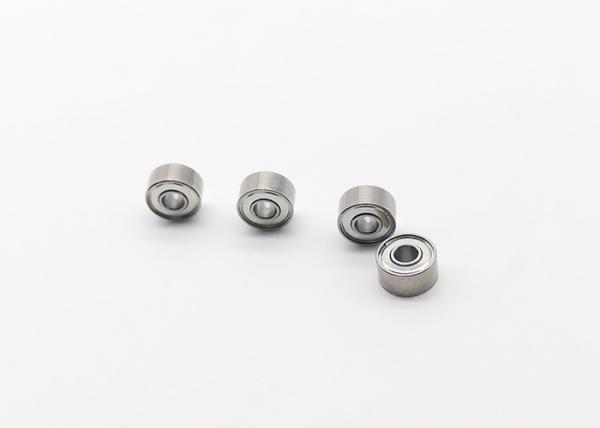 AC/DC Fans Motors Miniature Ball Bearing , ZZ Seal High Speed Ball Bearing