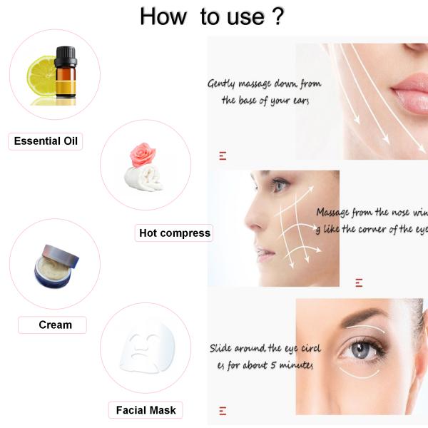 Logo Customized White Jade Gua Sha Massage Tool for Face and Neck Pain Relief Massage Stone