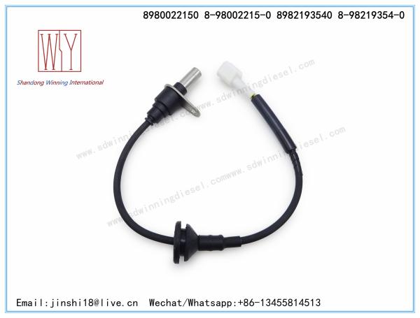 HIGH QUALITY AND NEW ABS WHEEL SPEED SENSOR 8980022150 8-98002215-0 8 98002215 0 8 98219354 0 8982193540 8-98219354-0