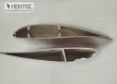 Silvery Anodized Industrial Fan Blade With Anodizing / Powder Painting Surface Treatment