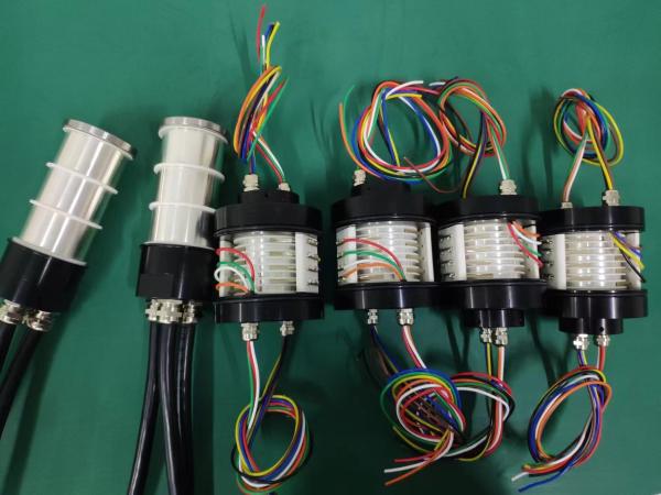 500VAC/VDC Electrical Slip Ring 200A Large Current In 5 Circuits And 1 Circuit