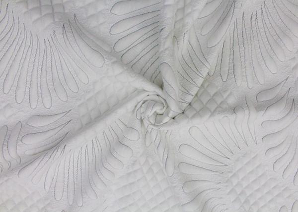 Customized Pillow Simmons Mattress Quilting Fabric Knitted Jacquard Yarn Dyed Latex