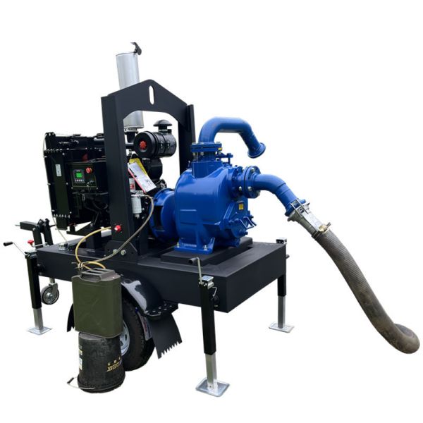 High Quality Construction Dewatering Water Pump Max capacity 3500GPM （221lps）Diesel Engine Water Pump