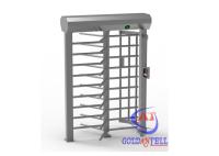 Torniquete de altura completa para interiores/exteriores con lector de tarjetas o sistema de control de acceso múltiple