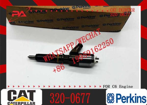 Venda a quente novo 3200677 320-0677 2645A746 injector de combustível de escavação comum ferroviário para Caterpillar C6.6 Motor CAT injecto