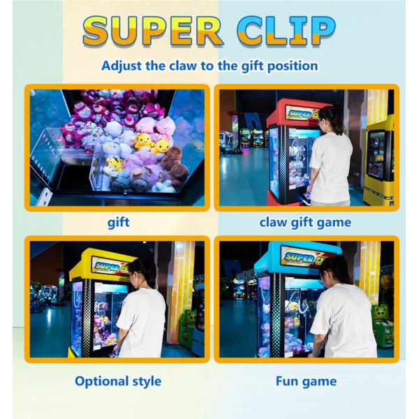 Commercial Full Size Claw Crane Machines Doll Theme House FEC Mall Toy Catcher Vending Arcade Machine