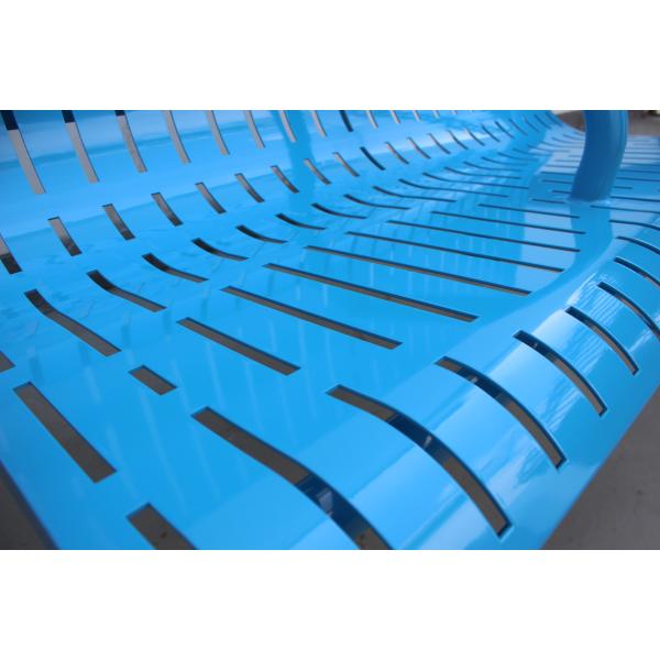 Металлические скамейки для парковки на открытом воздухе с подложкой на спину