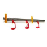 Buveurs automatiques de mamelon de poulet ligne potable de volaille 38.8mm 304 inoxydable